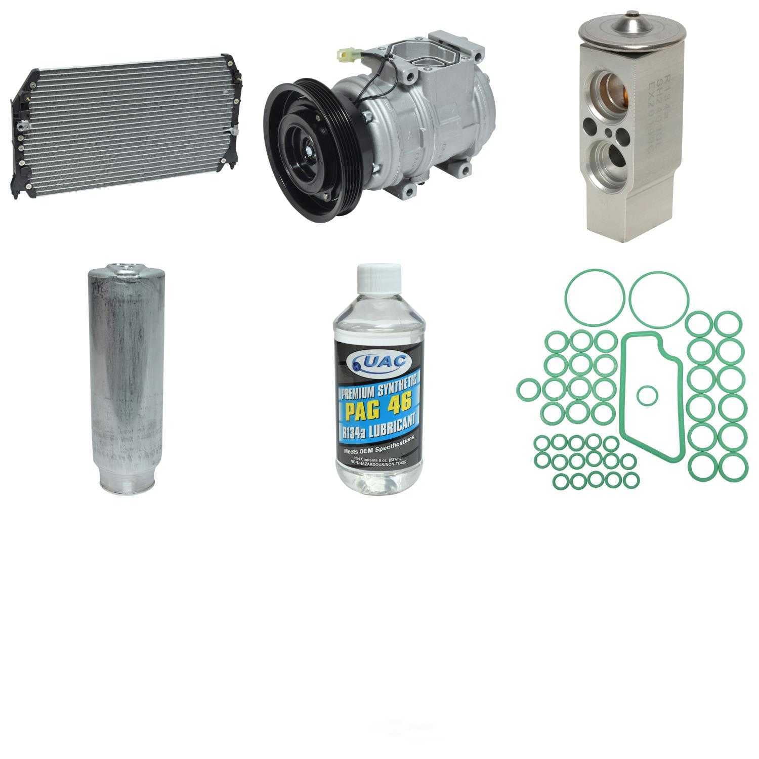 A/C Compressor and Component Kit -- Compressor-Condenser Replacement Kit Fits select: 2000-2001 TOYOTA CAMRY SOLARA SE/SLE, 1999 TOYOTA CAMRY SOLARA SE