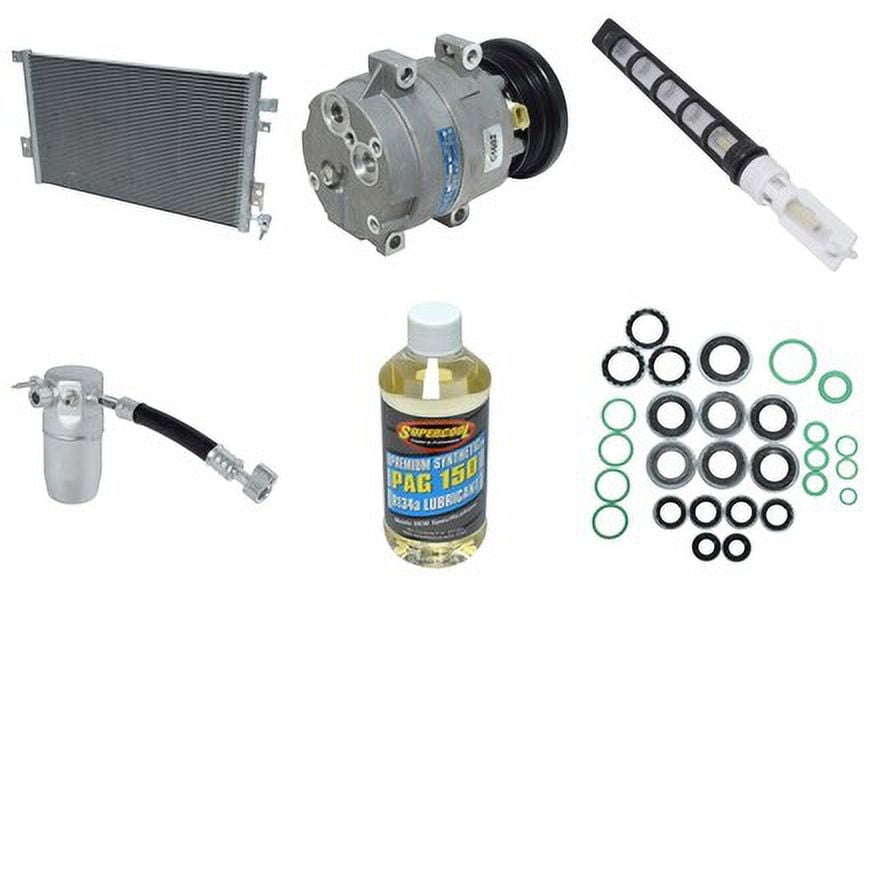 A/C Compressor and Component Kit -- Compressor-Condenser Replacement Kit Fits select: 2002 PONTIAC FIREBIRD FORMULA/TRANS AM, 1998-2002 CHEVROLET CAMARO Z28
