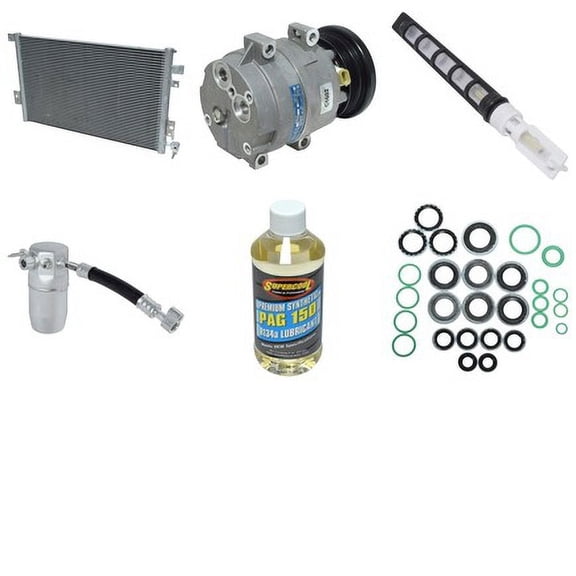 A/C Compressor and Component Kit -- Compressor-Condenser Replacement Kit Fits select: 2002 PONTIAC FIREBIRD FORMULA/TRANS AM, 1998-2002 CHEVROLET CAMARO Z28