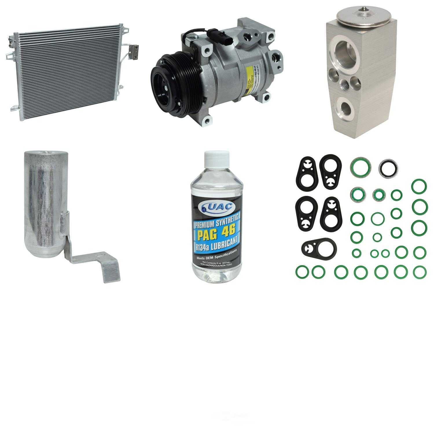 A/C Compressor and Component Kit -- Compressor-Condenser Replacement Kit Fits select: 2008-2010 CHRYSLER TOWN & COUNTRY TOURING, 2010 DODGE GRAND CARAVAN HERO