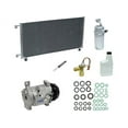 thumbnail image 1 of A/C Compressor and Condenser Kit - Compatible with 2001 - 2006 Chevy Tahoe (with 13mm Tube Diameter, 2 Mounting Holes, Fixed Orifice, Rear A/C) 2000 2002 2003 2004 2005, 1 of 2