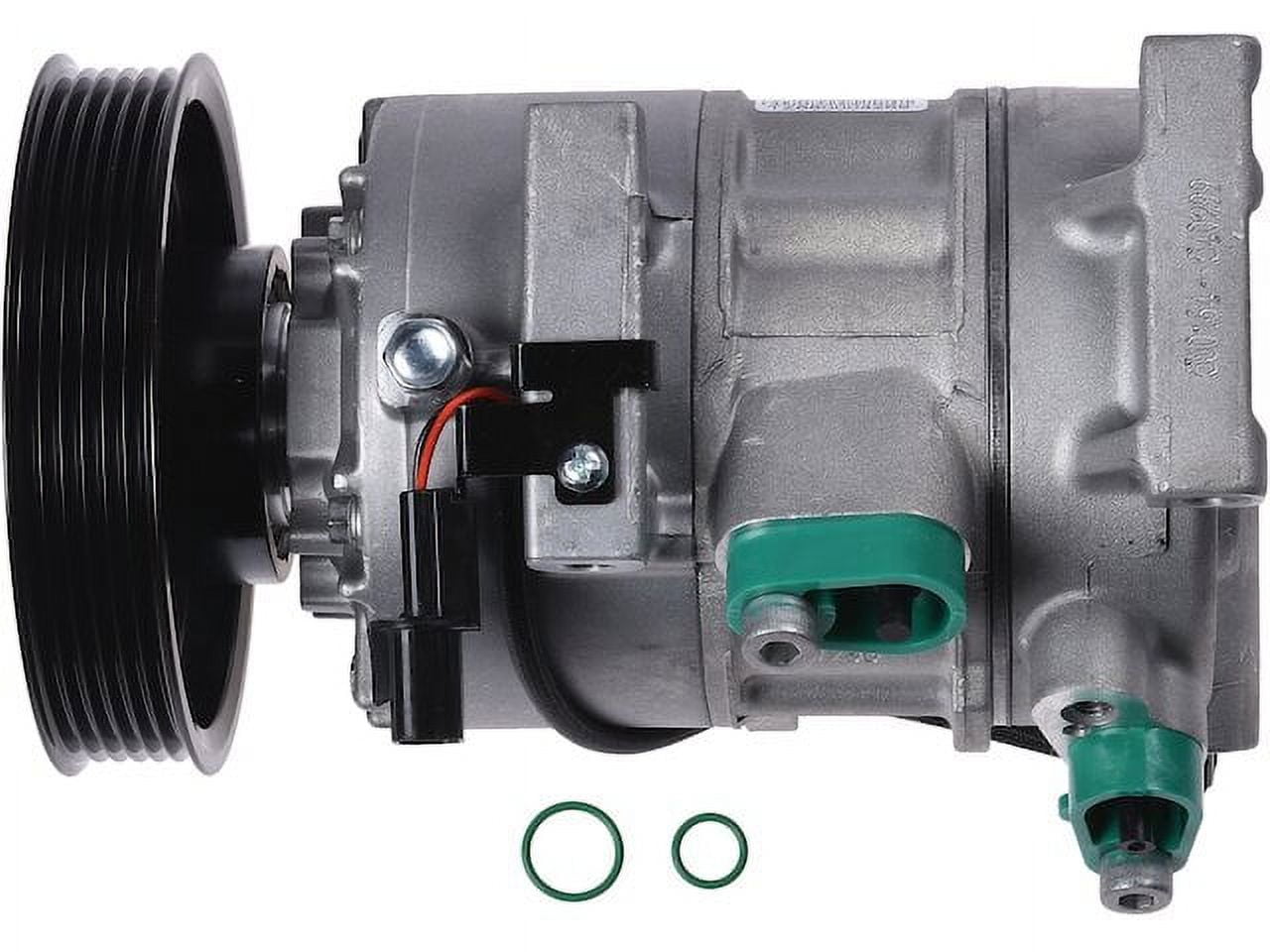 A/C Compressor - DVE12 - Compatible with 2012 - 2017 Kia Rio 1.6L 4 ...