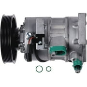 A/C Compressor - DVE12 Type - Compatible with 2012 - 2017 Hyundai Accent 1.6L 4-Cylinder 2013 2014 2015 2016