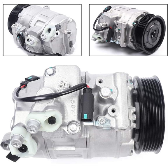 A/C Compressor Fits for 2006-2013 BMW Models 325i 328i 330i 528i 525i 530i M3 M5 M6 Z4