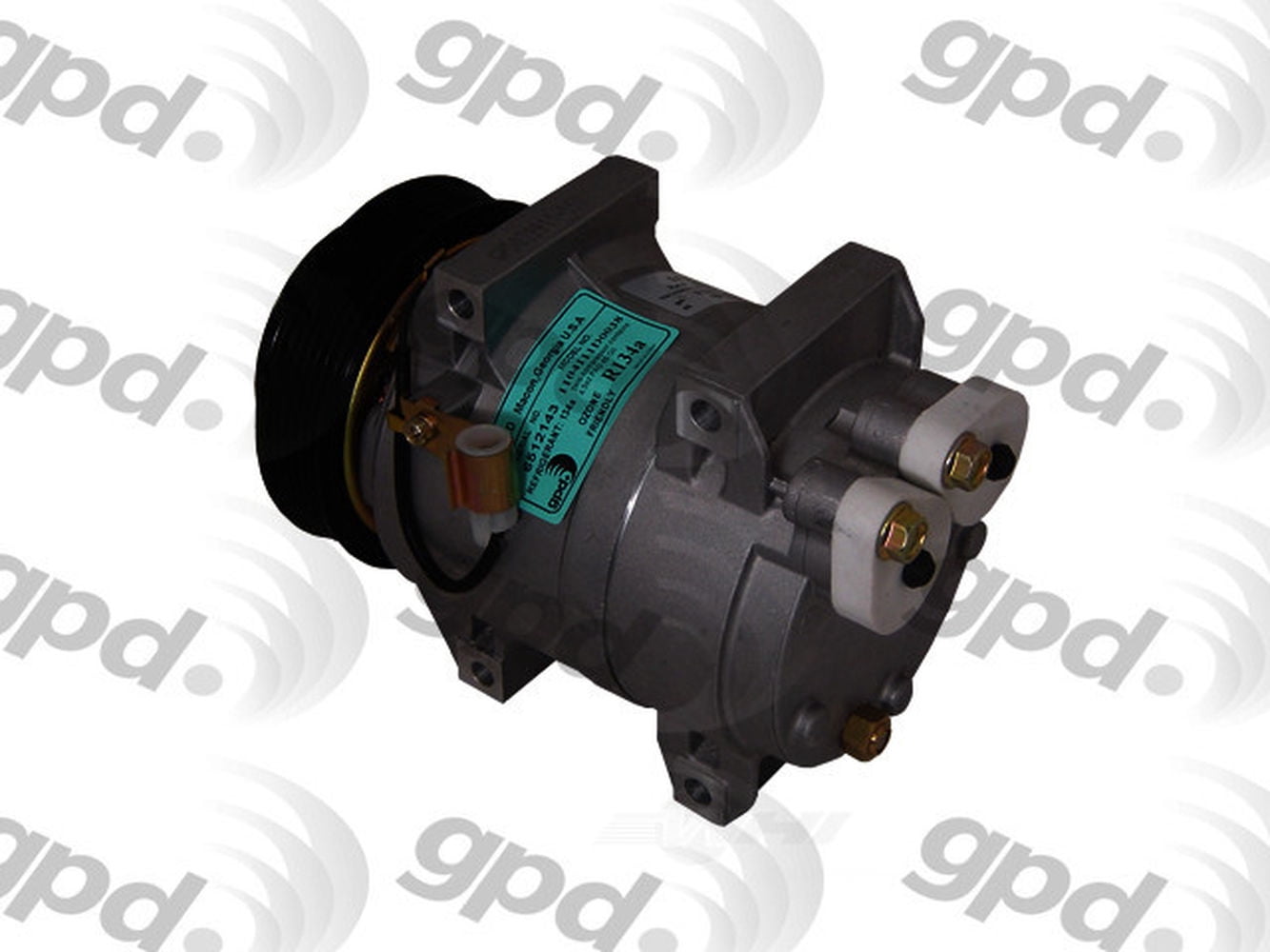 ECCPP A/C Compressor With Clutch For Volvo VNL Trucks (2012-2014) - Part CO 4778C