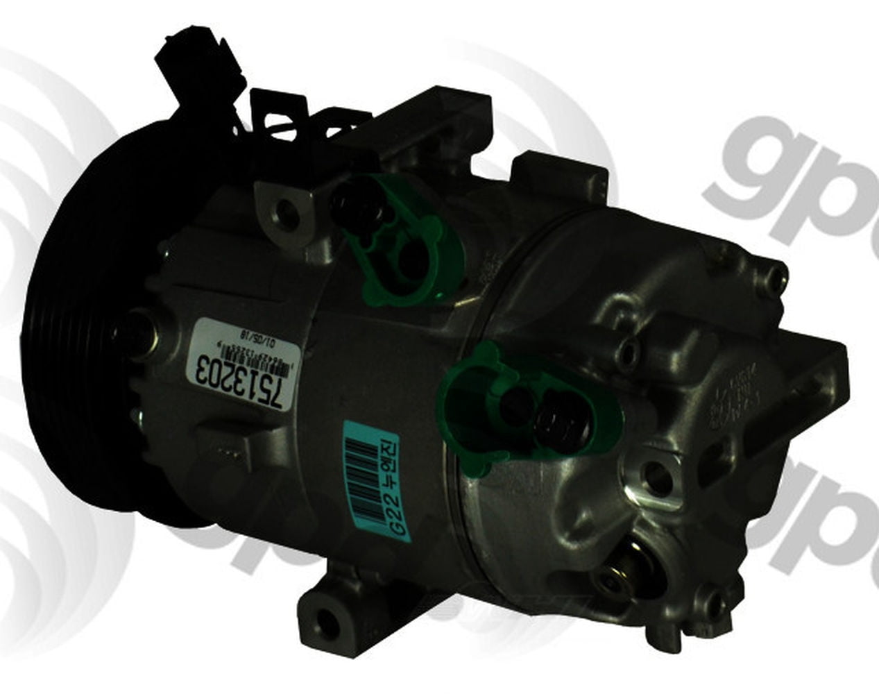 A/C Compressor Fits select: 2014-2018 KIA FORTE, 2018 KIA SOUL