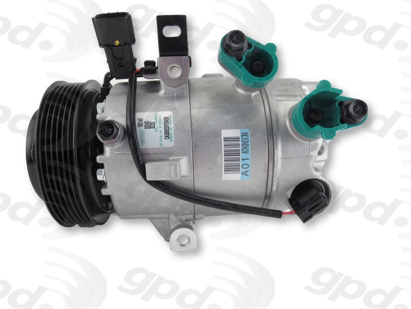 A/C Compressor Fits select: 2017-2020 HYUNDAI ELANTRA, 2017-2018 HYUNDAI ELANTRA GT