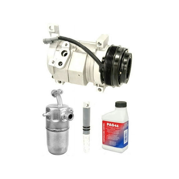 A/C Compressor Kit - 10S17F - Compatible with 2001 - 2006 GMC Sierra 1500 V8 2002 2003 2004 2005