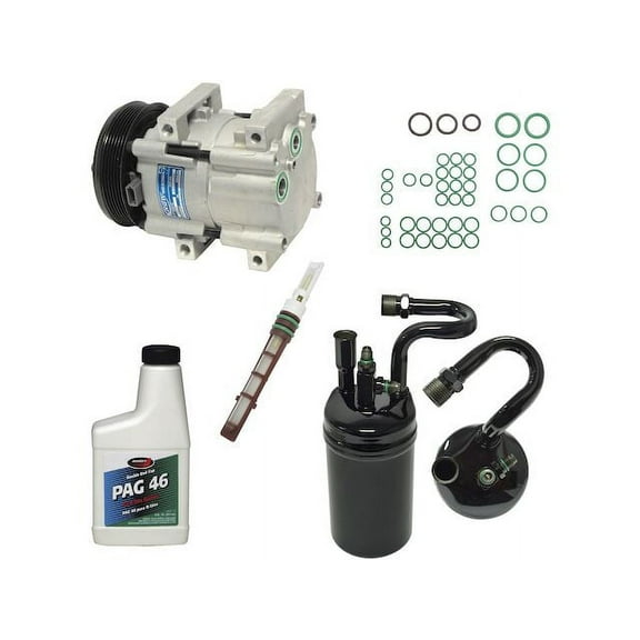 A/C Compressor Kit - Compatible with 1991 - 1993 Ford Ranger 3.0L / 4.0L V6 (with Factory Installed AC) 1992