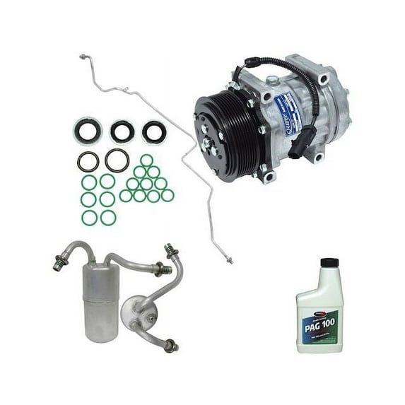 A/C Compressor Kit - Compatible with 1994 - 2002 Dodge Ram 3500 Base 1995 1996 1997 1998 1999 2000 2001