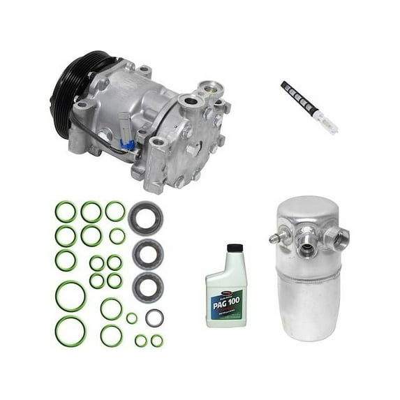 A/C Compressor Kit - Compatible with 1996 - 2000 GMC K3500 1997 1998 1999