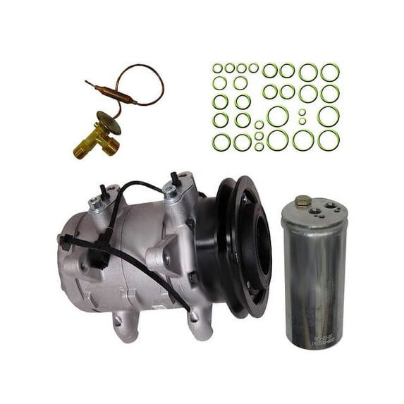 A/C Compressor Kit - Compatible with 1998 - 2001 Nissan Frontier 2.4L 4-Cylinder 1999 2000