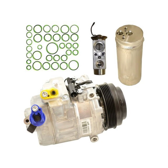 A/C Compressor Kit - Compatible with 1998 - 2002 BMW 540i 4.4L V8 1999 2000 2001