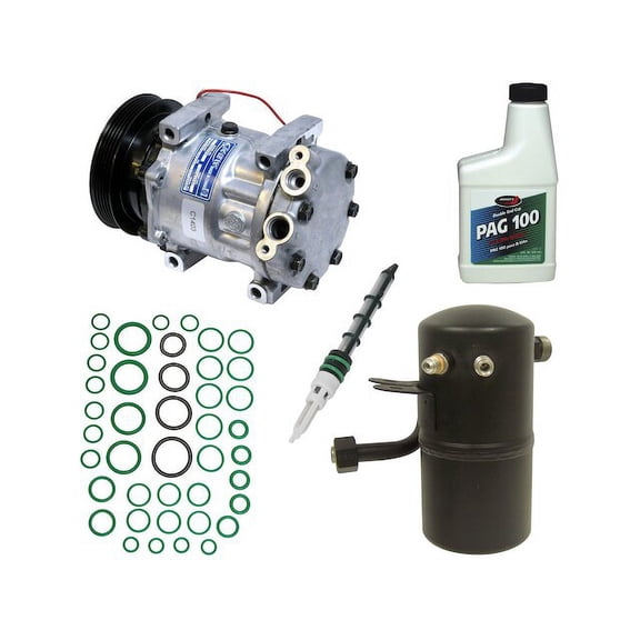 A/C Compressor Kit - Compatible with 1998 - 2002 Mazda 626 2.0L 4-Cylinder 1999 2000 2001