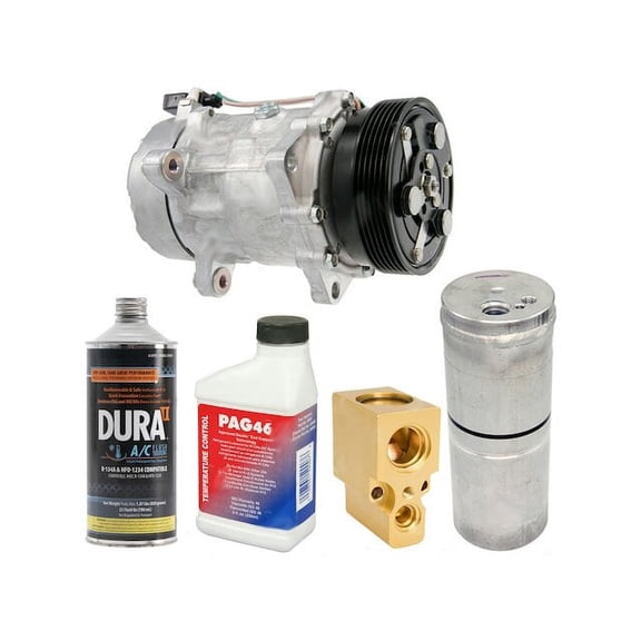 A/C Compressor Kit - Compatible with 1999 - 2000, 2002 - 2005 Volkswagen Jetta 2003 2004