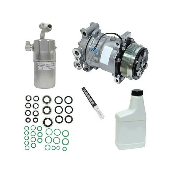 A/C Compressor Kit - Compatible with 1999 - 2001 GMC Sierra 1500 4.3L V6 L35 VIN W 2000