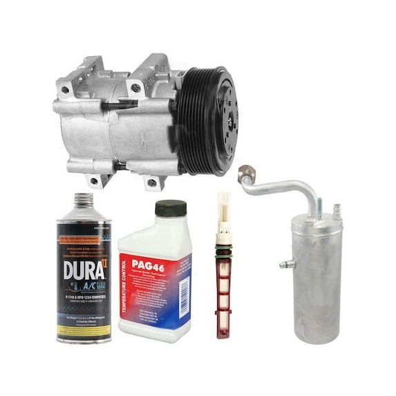 A/C Compressor Kit - Compatible with 1999 - 2003 Ford F-250 Super Duty 7.3L V8 2000 2001 2002