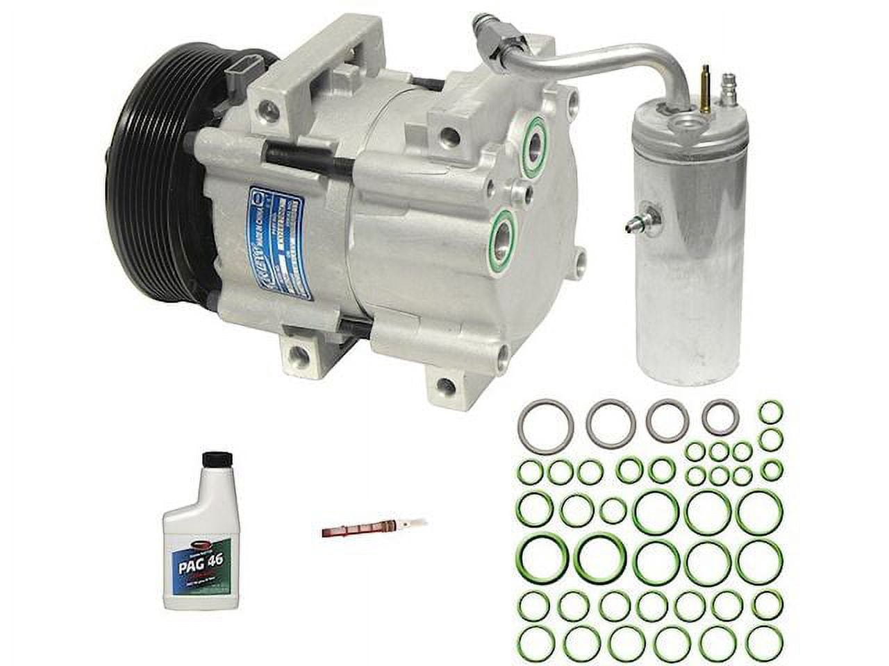 V8 Compressor A/C Compressor Kit - Compatible with 1999 - 2003 Ford F-250 Super Duty ...