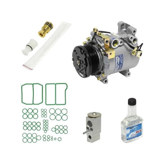 A/C Compressor Kit - Compatible with 2000 - 2005 Mitsubishi Eclipse 2.4L 4-Cylinder 4G64 VIN G 2001 2002 2003 2004