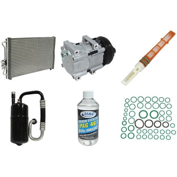 A/C Compressor Kit - Compatible with 2001 - 2004 Ford Escape 2.0L 4-Cylinder VIN B 2002 2003