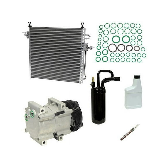 A/C Compressor Kit - Compatible with 2001 - 2009 Mazda B2300 2002 2003 2004 2005 2006 2007 2008