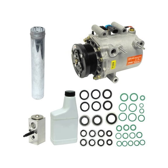 A/C Compressor Kit - Compatible with 2002 - 2005 Buick Rendezvous 3.4L V6 LA1 VIN E OHV 2003 2004