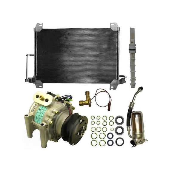 A/C Compressor Kit - Compatible with 2003 - 2005 GMC Envoy 4.2L 6-Cylinder 2004