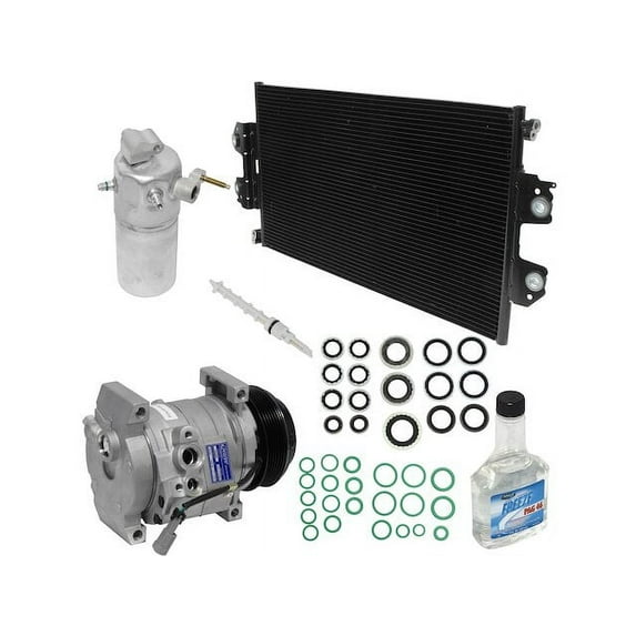 A/C Compressor Kit - Compatible with 2003 - 2007 Chevy Express 1500 2004 2005 2006