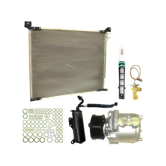 A/C Compressor Kit - Compatible with 2004 - 2006 Ford E-350 Super Duty 6.0L V8 2005