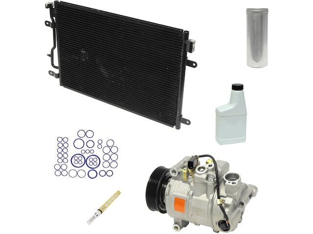 Amb Compressor A/C Compressor Kit - Compatible with 2004 Audi A4 Quattro 1.8L 4 ...