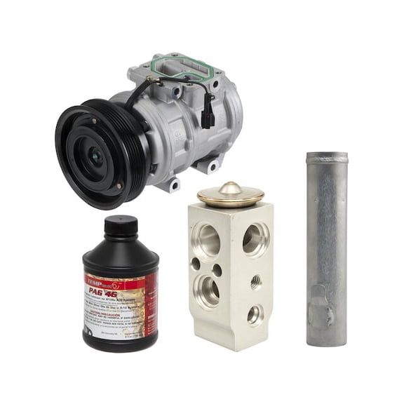 A/C Compressor Kit - Compatible with 2005 - 2009 Kia Sportage 2.7L V6 2006 2007 2008