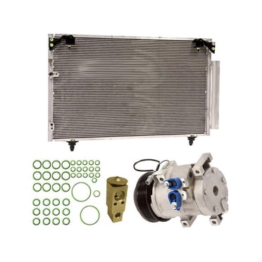 A/C Compressor With 7-Groove Pulley & 10S15C Style For 2007-2010 Scion TC 2.4L – Includes Clutch & Prefilled Oil