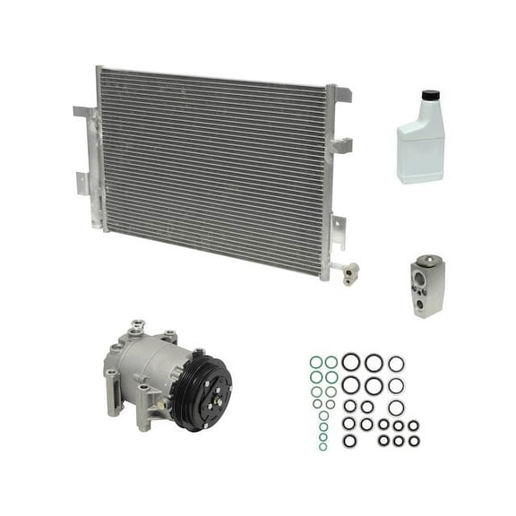 A/C Compressor Kit - Compatible with 2005 - 2013 Chevy Corvette 2006 2007 2008 2009 2010 2011 2012