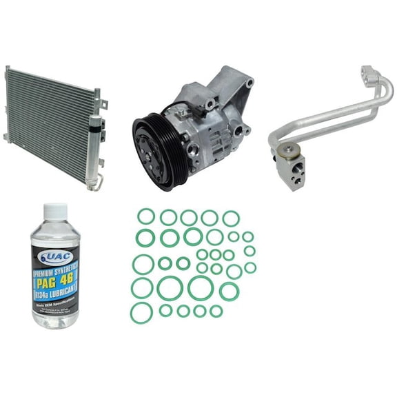 A/C Compressor Kit - Compatible with 2006 - 2015 Mazda MX-5 Miata 2007 2008 2009 2010 2011 2012 2013 2014