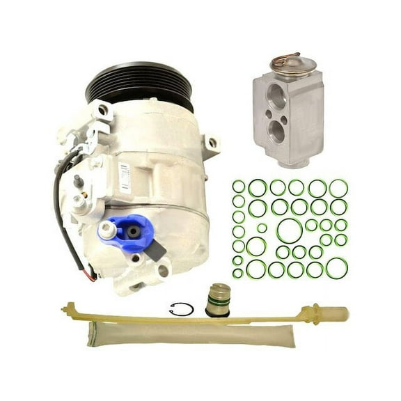 A/C Compressor Kit - Compatible with 2006 BMW 325i 3.0L 6-Cylinder