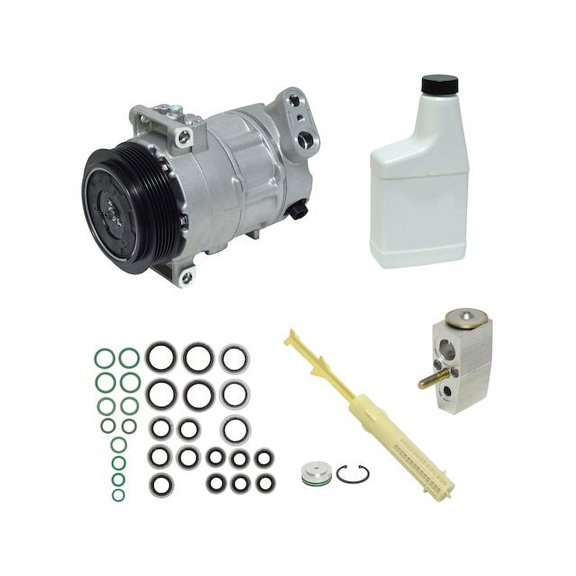A/C Compressor Kit - Compatible with 2008 - 2009 Pontiac G8 Base 3.6L V6 LY7 VIN 7 DOHC