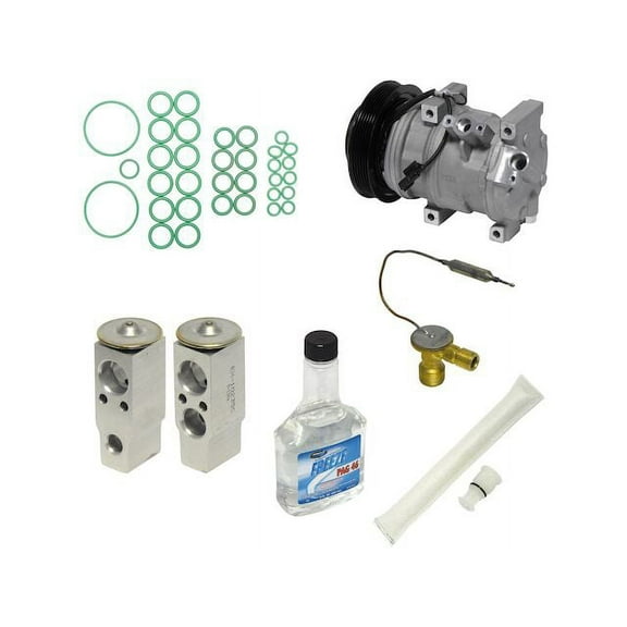 A/C Compressor Kit - Compatible with 2008 - 2010 Honda Odyssey (Models with Rear A/C) 2009