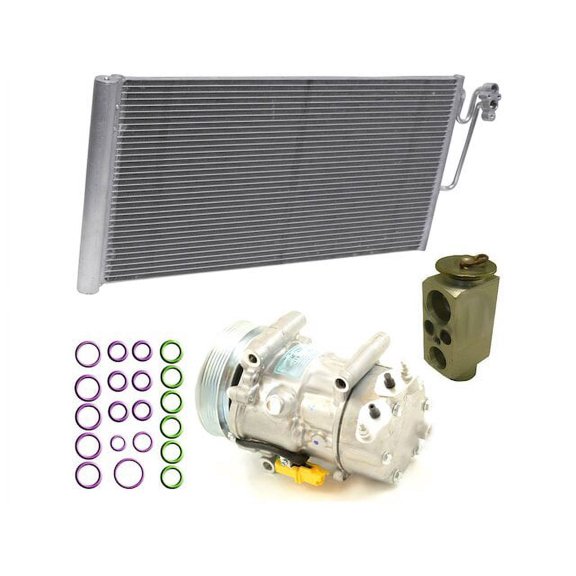 A/C Compressor Kit - Compatible with 2008 - 2010 Mini Cooper 1.6L 4-Cylinder GAS 2009