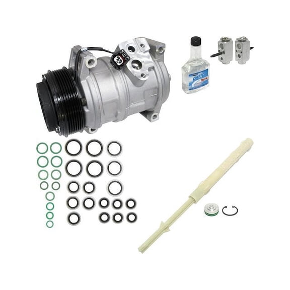A/C Compressor Kit - Compatible with 2008 - 2012 Buick Enclave (without Rear AC) 2009 2010 2011