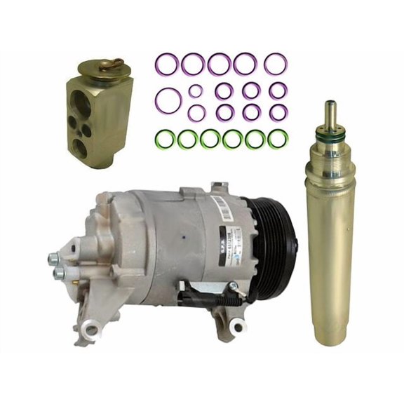 A/C Compressor Kit - Compatible with 2008 Mini Cooper Convertible 1.6L 4-Cylinder Gas