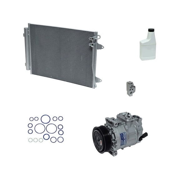 A/C Compressor Kit - Compatible with 2009 - 2016 Volkswagen CC 2010 2011 2012 2013 2014 2015