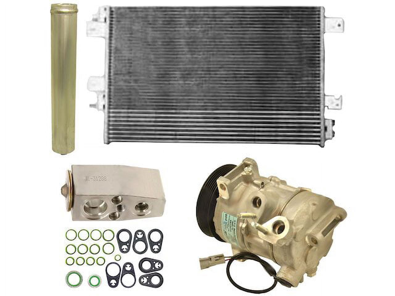 AC Compressor Clutch For Ford Explorer 3.5L & Flex 3.5L 2013-2019 - 6 Groove Pulley Replacement A/C Clutch Assembly - View #2