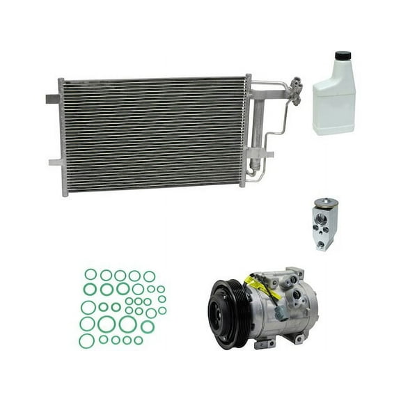 A/C Compressor Kit - Compatible with 2010 - 2011 Mazda 3 S 4-Door