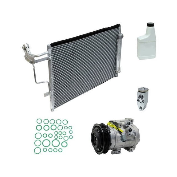 A/C Compressor Kit - Compatible with 2010 - 2012 Mazda 3 4-Door 2011