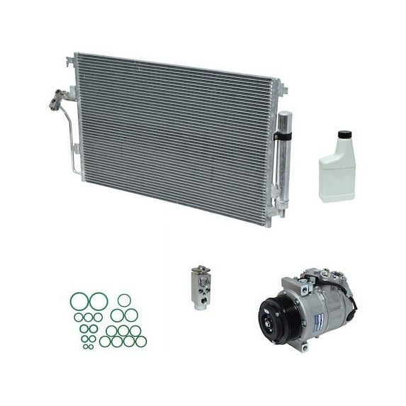 A/C Compressor Kit - Compatible with 2010 - 2017 Freightliner Sprinter 3500 2011 2012 2013 2014 2015 2016