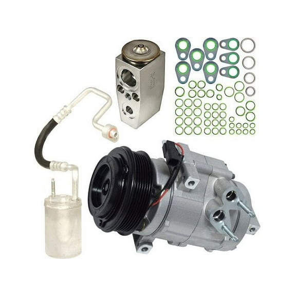 A/C Compressor Kit - Compatible with 2011 - 2012 Ford Taurus 3.5L V6 Naturally Aspirated