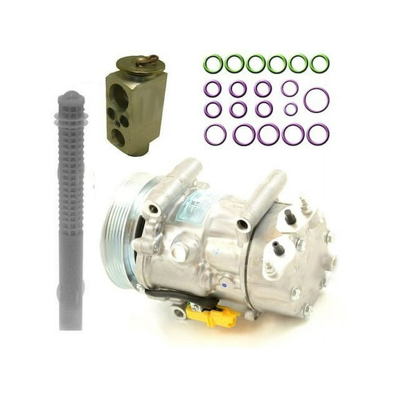 A/C Compressor Kit - Compatible with 2011 - 2013 Mini Cooper Countryman 1.6L 4-Cylinder GAS 2012