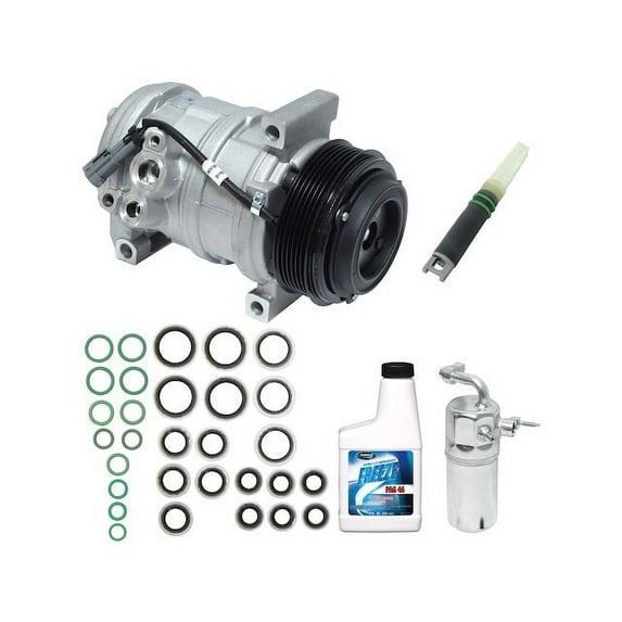 A/C Compressor Kit - Compatible with 2011 - 2014 Chevy Silverado 2500 HD 2012 2013