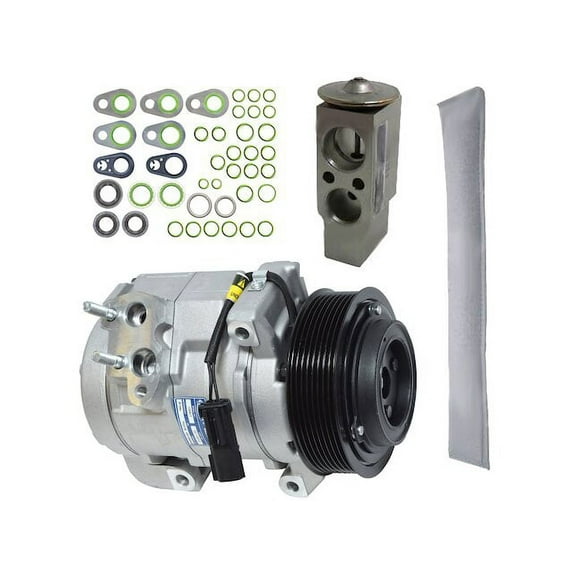 A/C Compressor Kit - Compatible with 2011 Ram 2500 6.7L 6-Cylinder