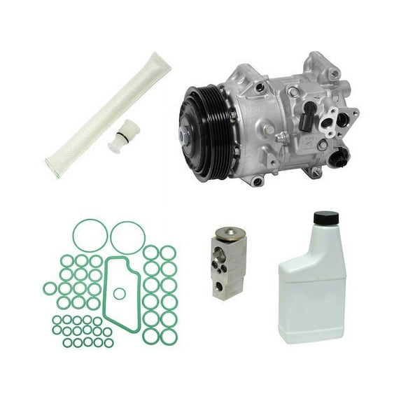 A/C Compressor Kit - Compatible with 2012 - 2014 Toyota Camry 2.5L 4-Cylinder 2AR-FE GAS 2013